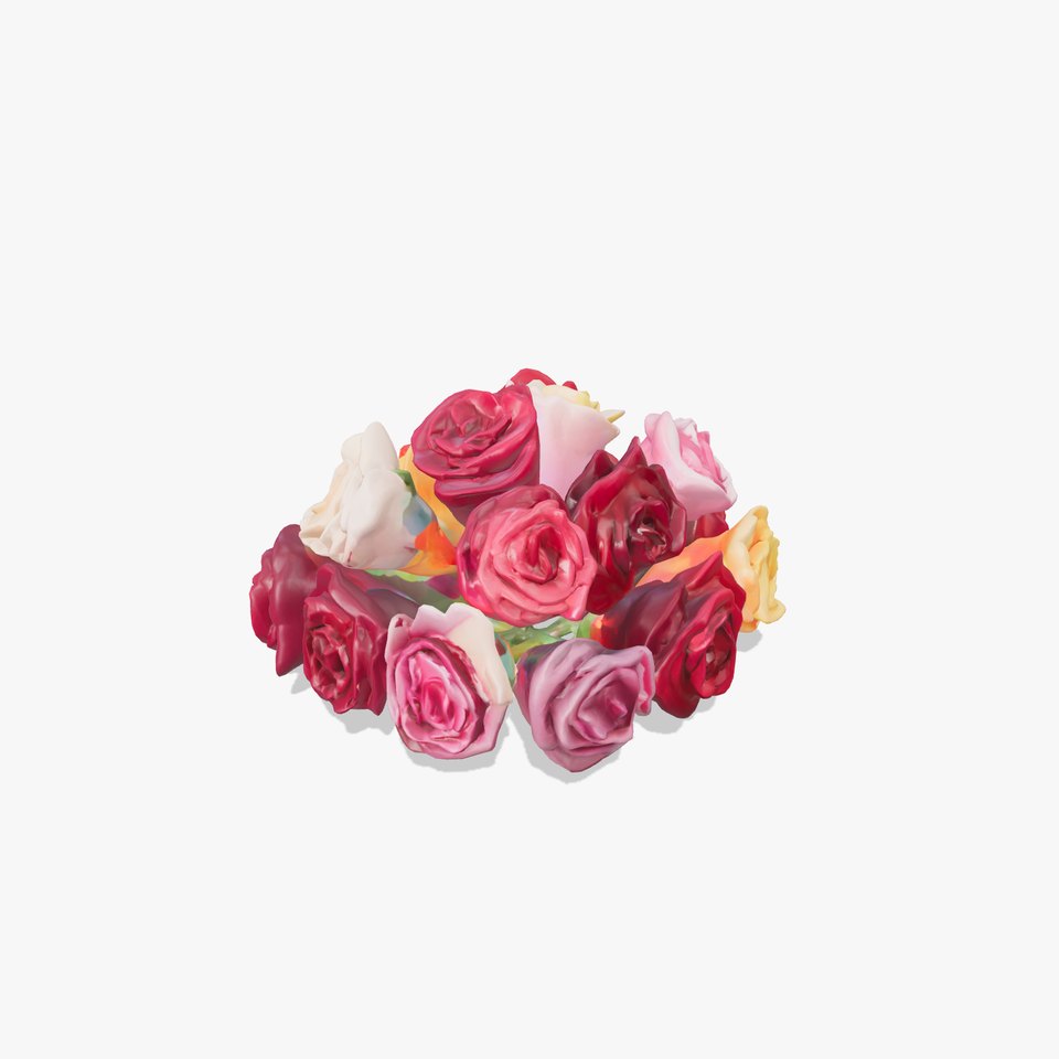 Realistic Rose Collection model pack